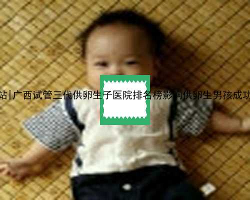 广西代孕生子网站|广西试管三代供卵生子医院排名榜影响供卵生男孩成功率的